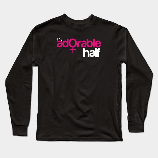 The Adorable Half (His/Hers) Long Sleeve T-Shirt by Pixels Pantry